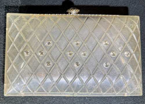 Vintage 1950s clear lucite - vintage,