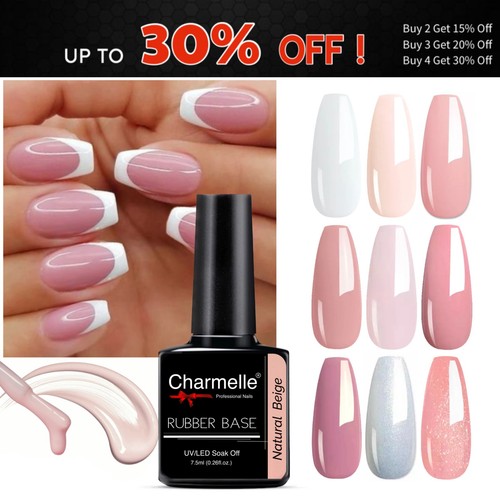 Beige nail gel polish 2in1 - nail,