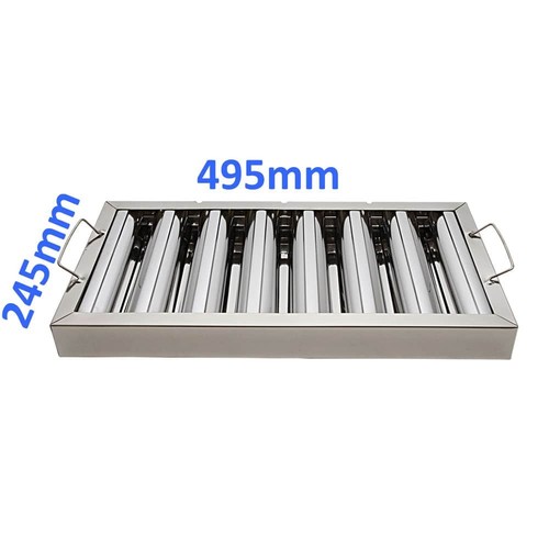Canopy grease baffle - grease, filter