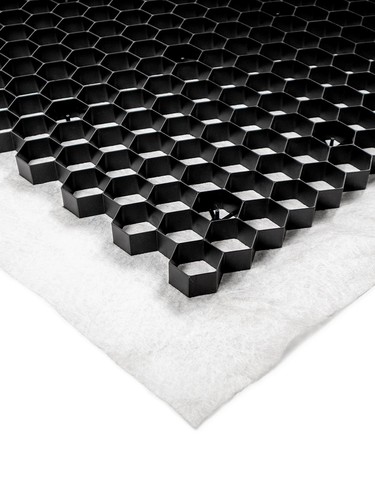 Gravel stabilisation grids - gravel,