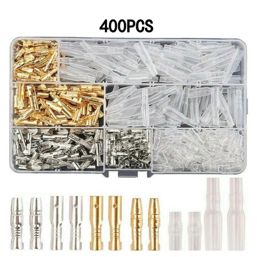400pcs brass 9mm - brass, 3.9mm