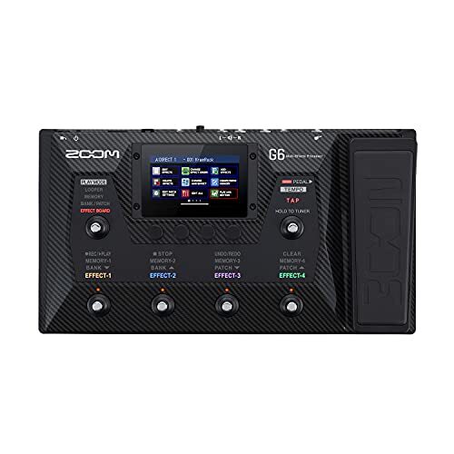 Zoom multi effects guitar - g6,