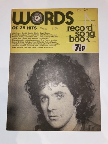 Words song book - words,