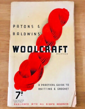WOOLCRAFT - Pub. PATONS & BALDWINS - P/B  