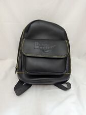 Dr Martens black leather colour bag backpack rucksack vintage
