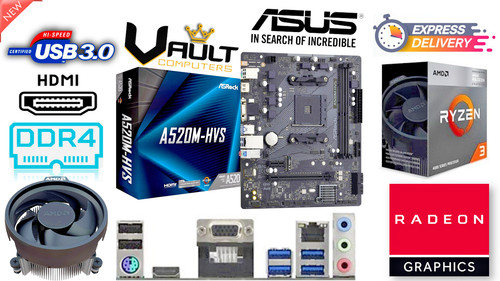 Motherboard amd bundle - pc,