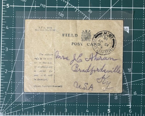 Ww1 military rare named - ww1,