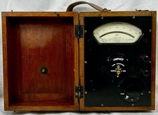 Vintage Cambridge Unipivot Galvanometer Microamperes Meter, Testing Instrument
