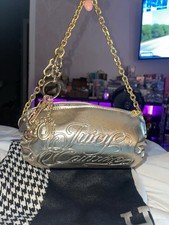 Gold Brenda Barrel Juicy Couture Bag Shoulder Bag. Vintage charm added 