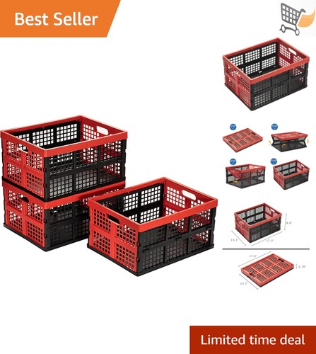 Plastic storage crates - storage,