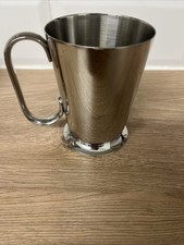 Old Hall Stainless Steel Half Pint Tankard - Height 10 Cms