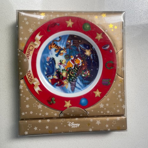 Disney xmas plate - xmas,