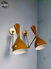 Metal Wall Sconce Mid Century