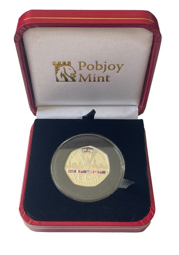 2020 day gibraltar 50p - 50p, 75th
