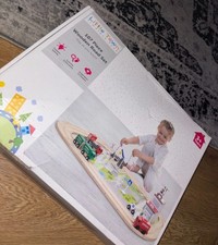 Wooden train set aldi road toys kids little town