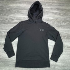 Y-3 Hoodie Mens Small Black