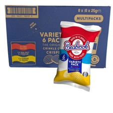 Seabrook Crisps Variety Pack 8