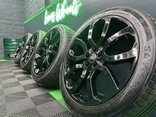 Genuine Range Rover Sport Vogue 22" Black Alloy Wheels Style 5004 & 5mm+ Tyres!