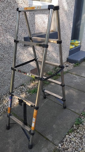 Telescopic frame step - telescopic, a-frame