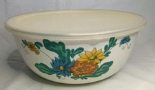 Vintage Enamel Kitchen Bowl