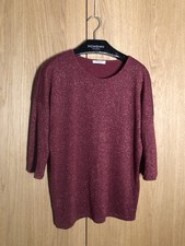 Ladies Sparkling Gold Burgundy