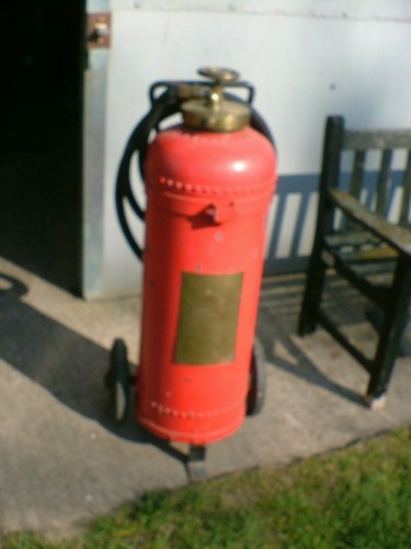 Antique fire extinguisher - fire,