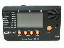 C.Giant MT-30 Guitar Violin Ukulele Mandolin Instrument Tuner Metronome Working