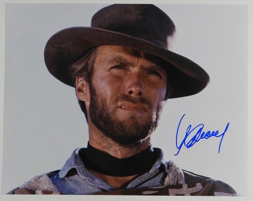Clint eastwood jsa signed - clint,