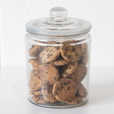 Large litre glass sweets - large,