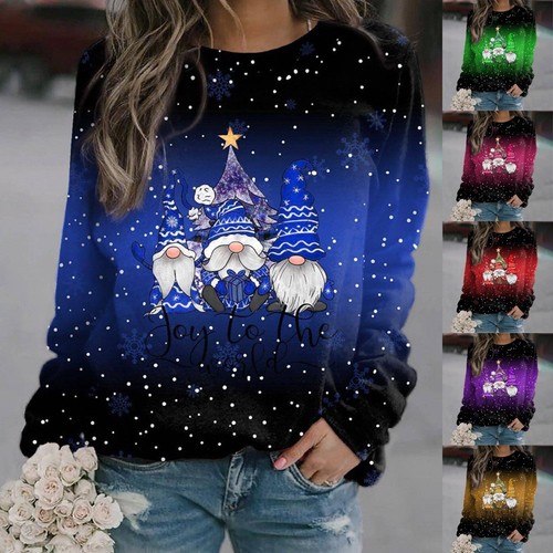 Womens christmas print - print, jumper