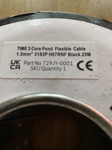 Core pond mains electric - pond,