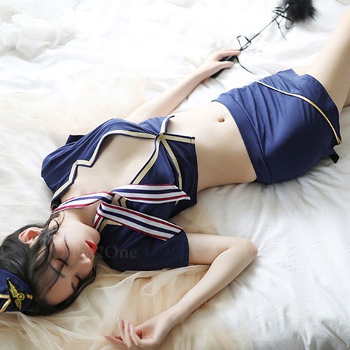 Sexy cabin attendant - cabin,