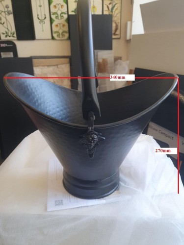 34cm heavy duty coal - duty, scuttle