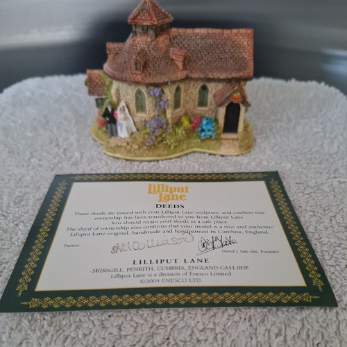 Lilliput lane wedding - wedding, ring