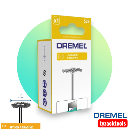 Dremel 538 19mm brass - brass, wire