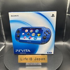PlayStation PS Vita PCH-1000 Sapphire Blue OLED Wi-Fi Model Sony Gaming Console
