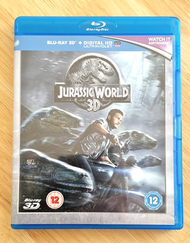 Jurassic world blu ray - 3d, blu-ray