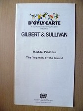 D'Oyly Carte GILBERT &