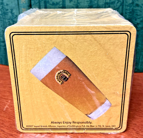Beer mat coaster boddingtons - mat, coaster-