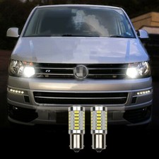 For VW T5 Transporter 2010+ DRL LED Headlight light Bulbs Xenon White Bright