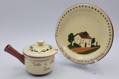 Torquay cottage ware - torquay, motto