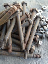 3” x 1/4 whitworth hex bolt