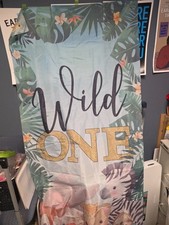 Wild One Banner Birthday