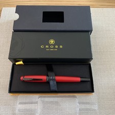 Cross Bailey Matte Red Premium RollerBall Pen Luxury Writing 