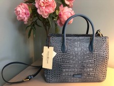 Gianni Conti Italian Croc Blue