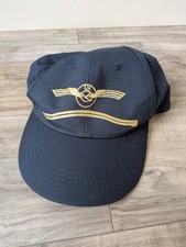 Lufthansa Airlines Crew Base Cap  Retro/Vintage