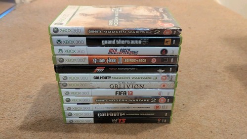Xbox 360 game cases bundle - xbox,