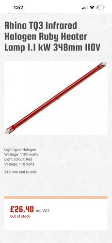 Rhino tq3 infrared - tq3, halogen