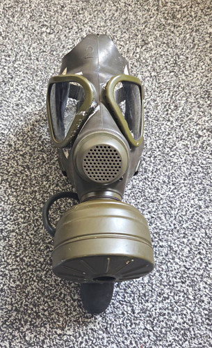 Fetish latex gas mask - fetish, with