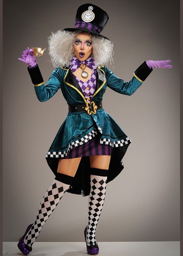 Womens halloween mad hatter - womens,